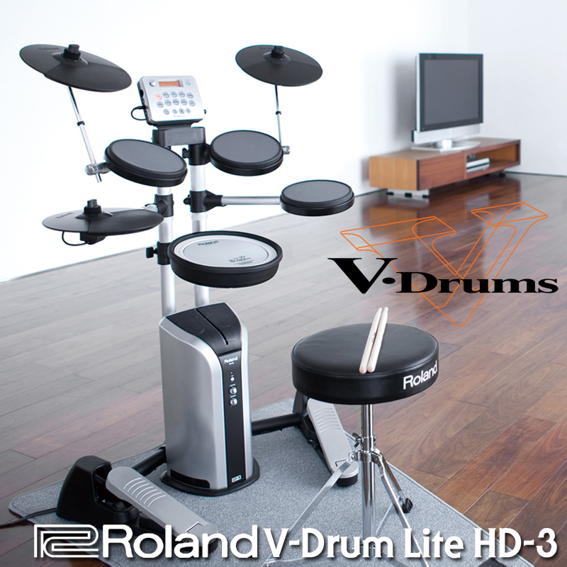 [★드럼채널★] Roland HD-3 V-Drums Lite 한글자막 조립동영상!!/가정용/연습용/롤랜드/전자드럼/HD3/한정수량 세일행사!